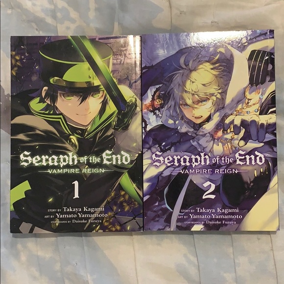 Seraph of the End Vampire Reign volumes 1 and 2